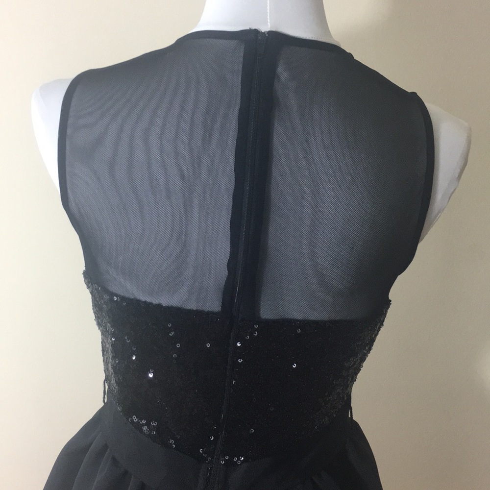 Taylor Mixed Media Fit & Flare Dress - Picture 4 of 8